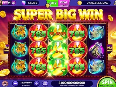 Exciting Slot Game Interface
